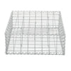 Gabion Stone Landscape Welded Cage Garden Fence Wire Gabions Basket -100x80x30cm
