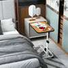 Overbed Table Portable Bedside Table Adjustable Hospital Bed Table Laptop Desk