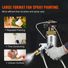 2L/0.5gal Spray Paint Pressure Pot Tank 1.8mm Nozzle Spray Gun Hoses Kit