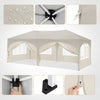 3x 6m Pop up Gazebo, Premium Gazebo with Sides, Weatherproof, Uv-Resistant