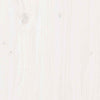 ' House Bed Frame White 80x200 Solid Wood Pine W3R6