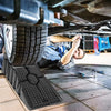 Heavy Duty Plastic Car Ramps 2.5 Ton Capacity 1 Pair Vehicles Garage Car Service