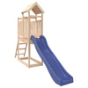 LAPOOH Playhouse with Slide Ladder Solid Wood Pine,Playhouse,Playhouse with R3W3