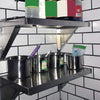 Stainless Steel Kitchen Commercial Prep Table Overshelf Catering Worktop Bench