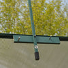 Clear Garden Grow Polycarbonate Aluminium Greenhouse Plants Shelter Sliding Door