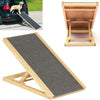 Pet Dog Cat Ramp 4 Adjustable Heights Bed/Couch 40" Folds Flat Support 330lb UK