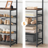 Coat Stand Coat Rack w/Shoe Storage Hall Tree 75 x 32 x 185 cm