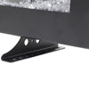 Slim Electric Fireplace In-Wall Recessed Mount Insert Fire 9 Flame Colors Heater