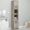 Modern Bathroom Cupboard Tall Cabinet Corner Shelf Rack Storage Unit SpaceSaving
