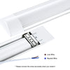 10X 5ft Bright Slimline LED Battern Florescent Tube Light Garage Lamp Cool White
