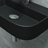 Countertop Basin Bathroom Sink Ceramic Rectangle Small Sink 380mm Wide