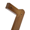 Bamboo Wine Rack Free Standing Bottle Shelf Hanging Cup Stand Storage Display UK