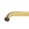 Gold Wall Mounted Mixer Tap Brass Bath Tap Bathroom Basin Swivel Spout Faucet