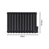 Oil Filled Panel Heater Electric Wall Mounted Programmable Timer & Thermostat