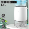 Portable Electric Dehumidifier 1100ml Tank for Home Condensation Moisture Damp