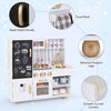 Children Pretend Toy Kitchen Playset Wooden Kids Play Kitchen Toy Set