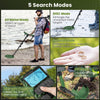 Professional Metal Detector High Accuracy IP68 Waterproof Gold Detector 5 Modes