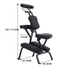 Beauty Salon Foldable Stool Tattoo Therapy Body Massage Chair Adjustable Seat UK