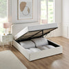 Dusk Ascot Off-White Bouclé Double Ottoman Storage Bed RRP £599