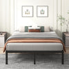 18 Inch Metal Platform Bed Frame/Non-slip Mattress Foundation Single/Double/King