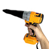 Cordless Electric Rivet Gun Brushless with LED For DeWalt 18V 20V Li-ion Battery