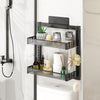 Kitchen Rack Herbs Spice Jar Storage Cabinet Over Door Shower Wall Mounted Shelf