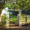 Super Strong Metal Garden Arches Climbing Plants Arbors White Wedding Arch Decor