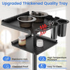 Hair Salon Trolley Stand Adjustable Hair Coloring Beauty Salon Tool Cart