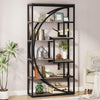 Tribesigns Bookshelf, 5-Tier Bookcase, Tall Bookshelf with 8 Open Storage Shelf