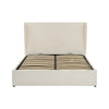 Dusk Berkeley Ecru Chenille Double Ottoman Storage Bed RRP £690