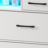 10 Drawers Chest of Drawers Bedside Cabinet Storage Bedroom Furniture Non-woven