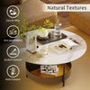 Scratch Resistant Sintered Stone-top Coffee Center Table Accent Display Table UK