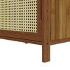 Wooden Bedroom Bedside Cabinet Furniture 2 Shelves Storage Nightstand Side Table