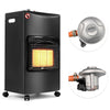 4.2kw Gas Heater Free Standing Butane Gas Heater with wheel + Hose and Regulator