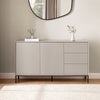 Dusk Nova Matte Taupe Large Sideboard with Drawers RRP £599