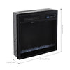 Electric Fire Insert Media TV Stand Entertainment Center Console Table&Fireplace