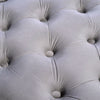 Deep Button Coffee Table Chesterfield Footstool Pouffe Velvet Stool Bench Seats