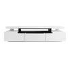 Modern 70 inch TV Stand Media Console Table Cabinet w/ Storage Drawer LED Light