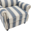 Recliner Chair Sofa Adjustable Linen Relining Armchair Living Room Home Theater