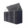 Panana Outdoor Garden Metal Storage Shed Bicycle Pent Tool Box House
