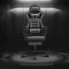 Ergonomic Gaming Chair Massage Office Computer Seat 150° Recliner with Footrest