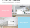 ' Table Top Dishwasher with 6 Place Settings, Mini Countertop Dishwasher