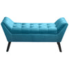 Velvet Chesterfield Ottoman Footstool Bed End Bench Chaise Lounge Window Seat