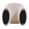 Door-shape Footstool Footrest Upholstery Stool Pouffe Padded Oval Seat Kid Chair