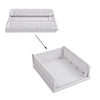 Stackable Folding Wardrobe Organiser Shelf Rack Pantry Closet Storage Box Drawer