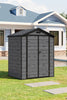 Lockable Garden Storage Sheds 2 Doors Lawnmower Pent Shed Outdoor Tools House