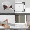 Hollywood Large Makeup Mirror 58*46cm Vanity Mirror Dimmable LED 3 Color Light