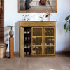 Large Capacity Shoe Cabinet Cupboard Foyer Entryway Console Organizer No Smell