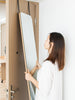 Over Door Mirror Wall-Mount Full Length Framed Dressing Mirror Bedroom Room Deco