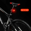 Bicycle Tail Light Rechargeable Smart Remote Control Turn Signal Warning Lamp